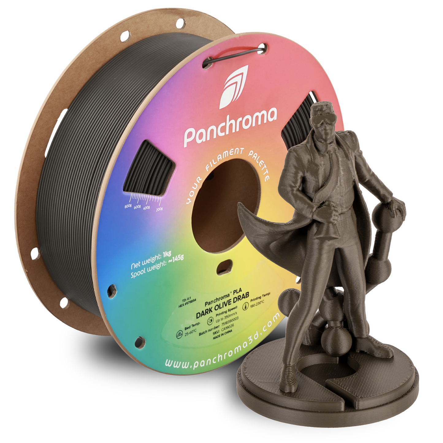 Polymaker Panchroma Basic PLA Filament 1kg 1.75 mm