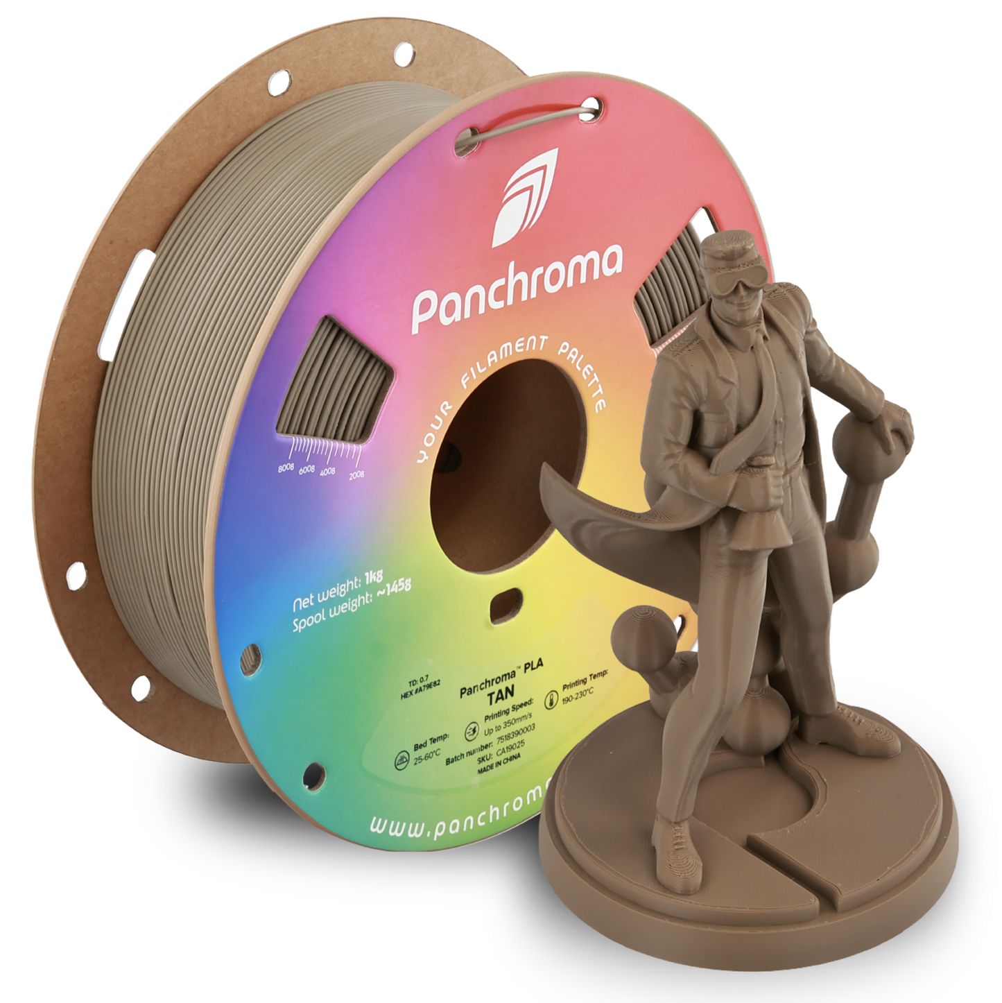 Polymaker Panchroma Basic PLA Filament 1kg 1.75 mm