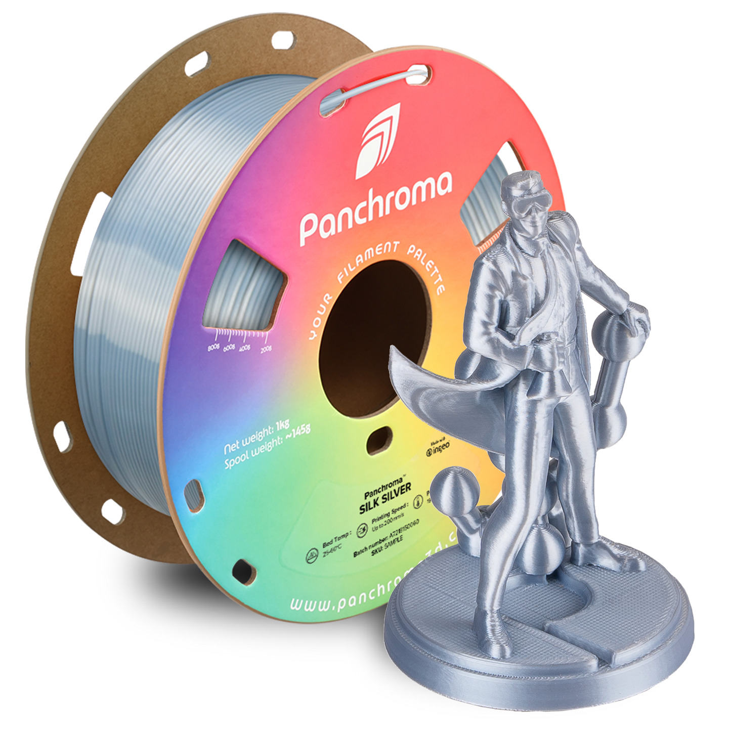 Polymaker Panchroma Silk PLA Filament 1kg 1.75 mm