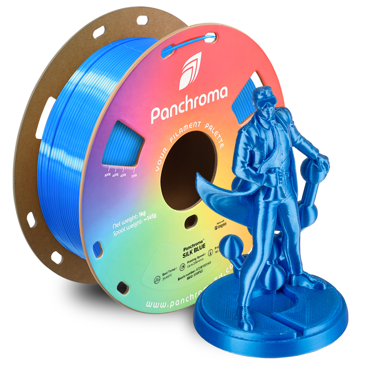 Polymaker Panchroma Silk PLA Filament 1kg 1.75 mm