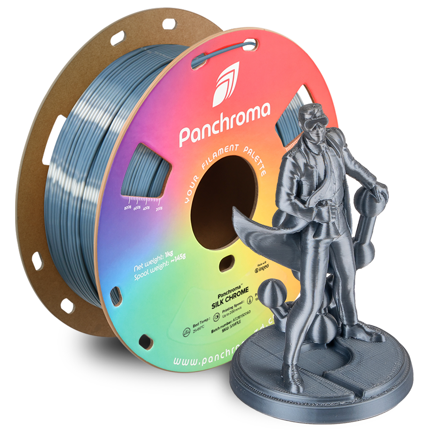 Polymaker Panchroma Silk PLA Filament 1kg 1.75 mm