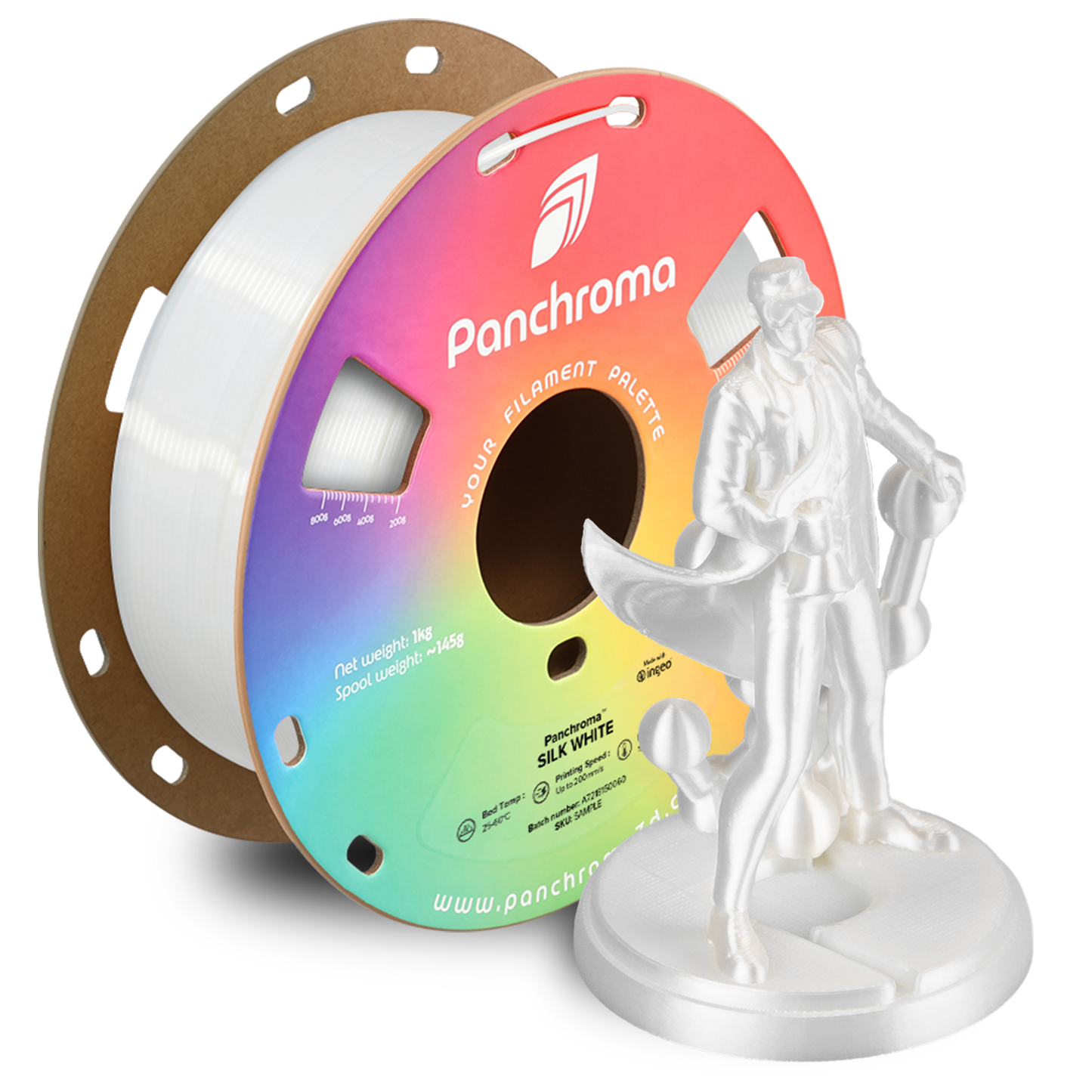 Polymaker Panchroma Silk PLA Filament 1kg 1.75 mm