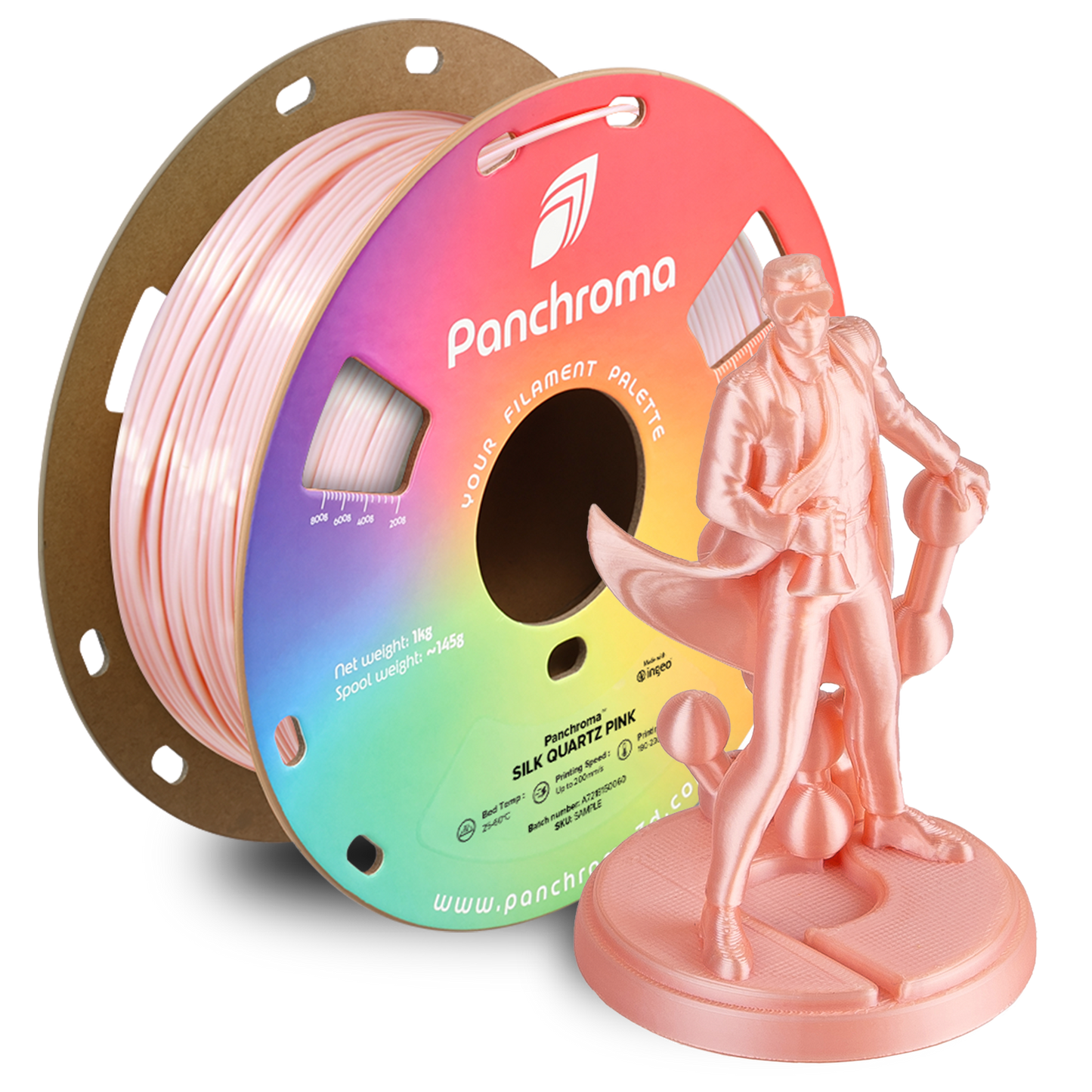 Polymaker Panchroma Silk PLA Filament 1kg 1.75 mm