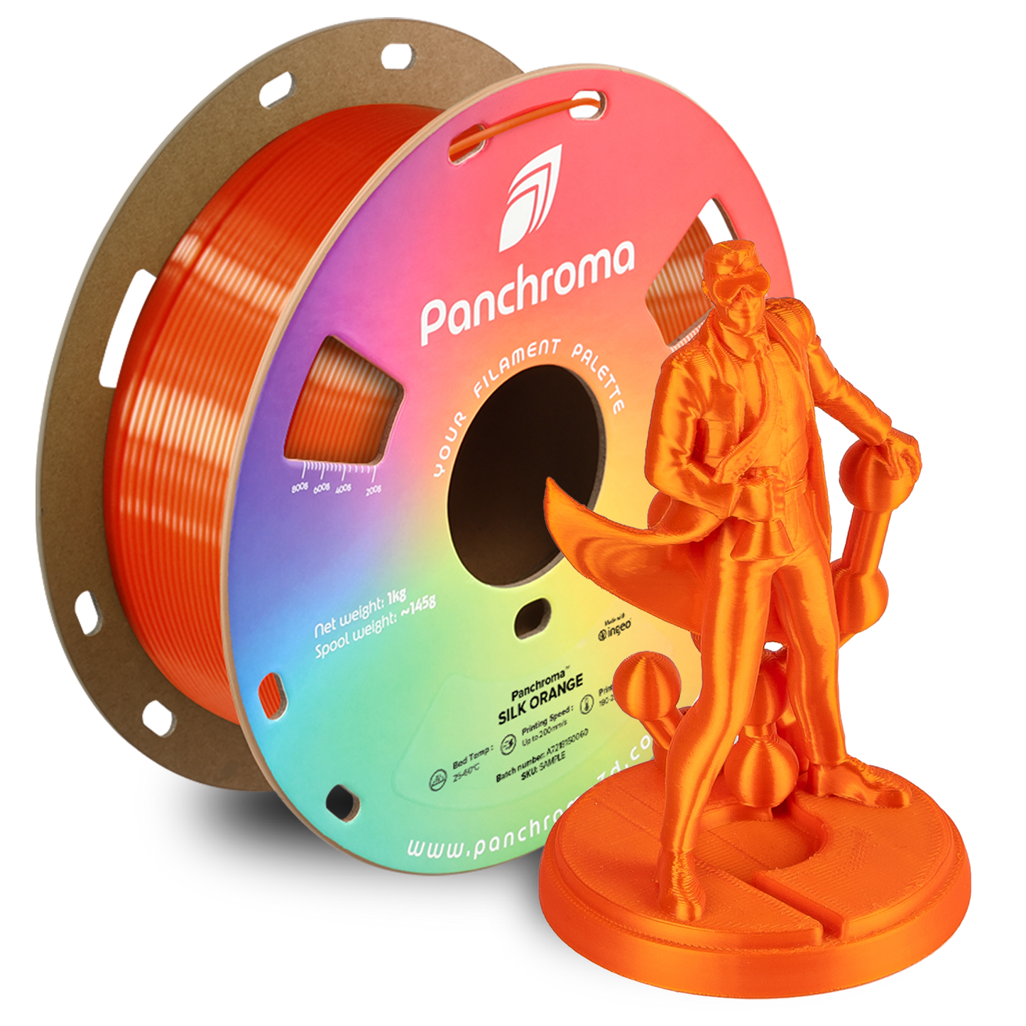 Polymaker Panchroma Silk PLA Filament 1kg 1.75 mm