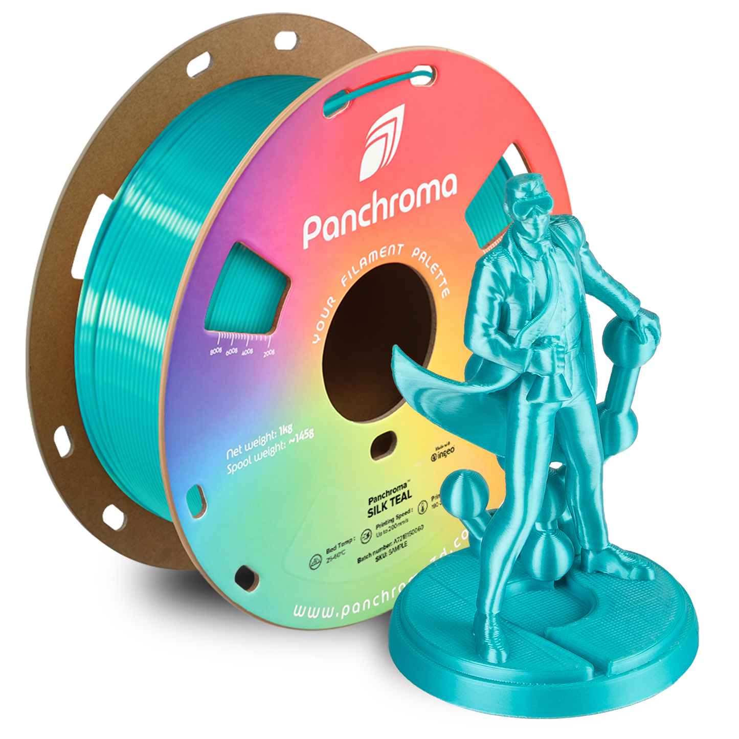 Polymaker Panchroma Silk PLA Filament 1kg 1.75 mm