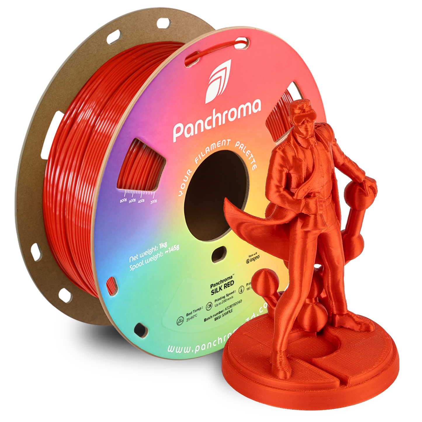 Polymaker Panchroma Silk PLA Filament 1kg 1.75 mm