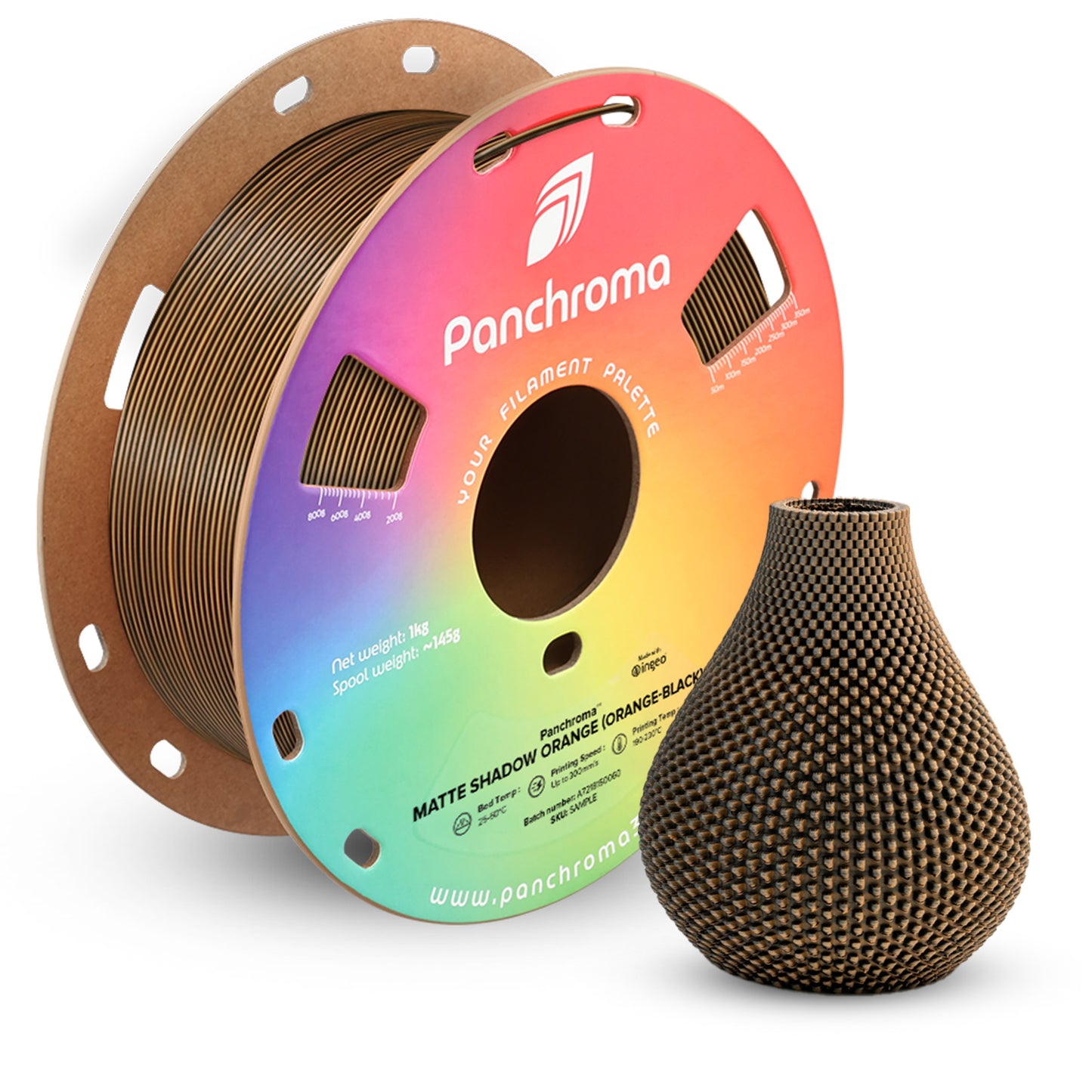 Polymaker Panchroma Dual Matte PLA Filament 1kg 1.75mm