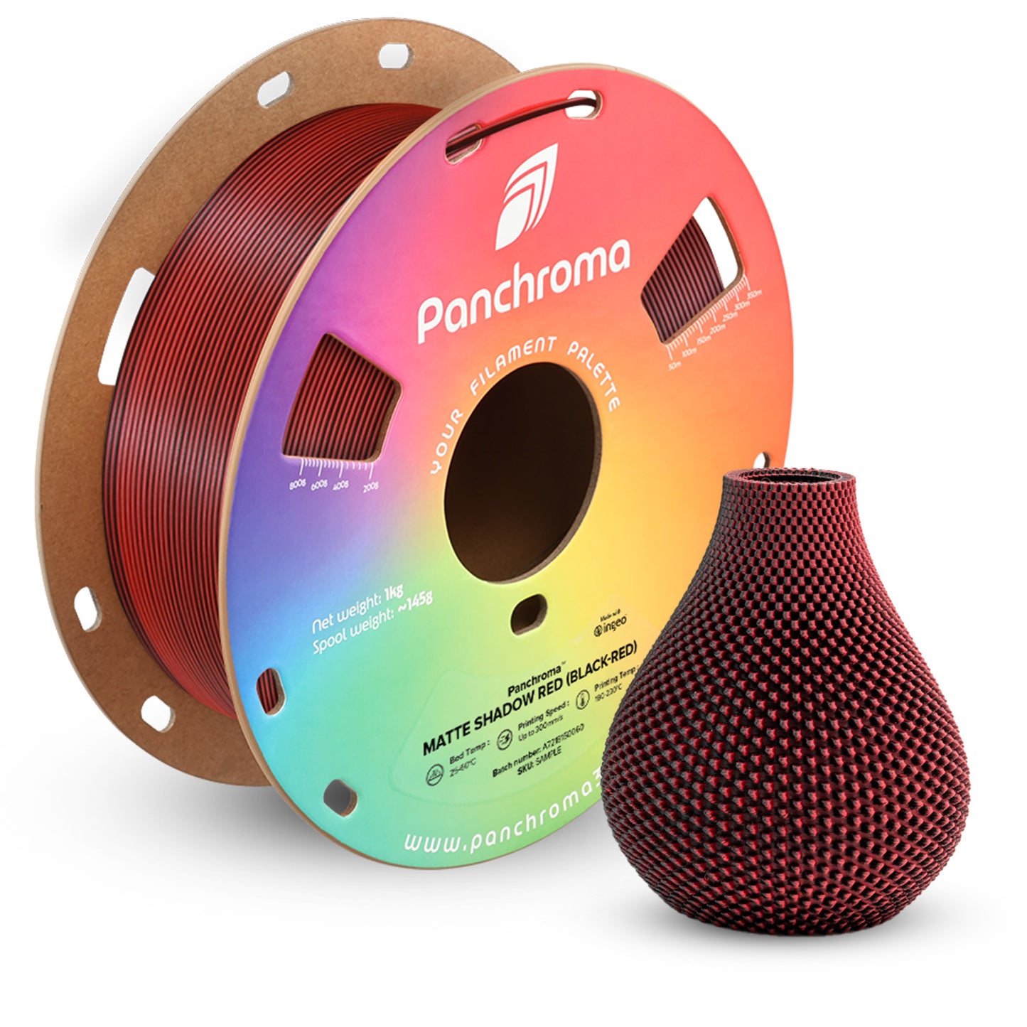 Polymaker Panchroma Dual Matte PLA Filament 1kg 1.75mm