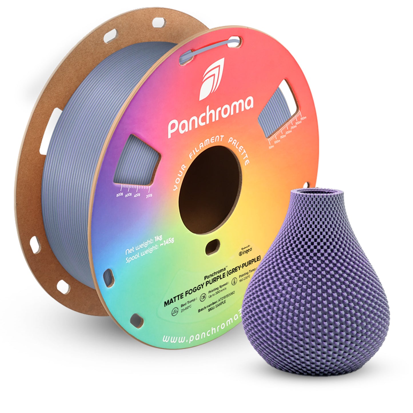 Polymaker Panchroma Dual Matte PLA Filament 1kg 1.75mm