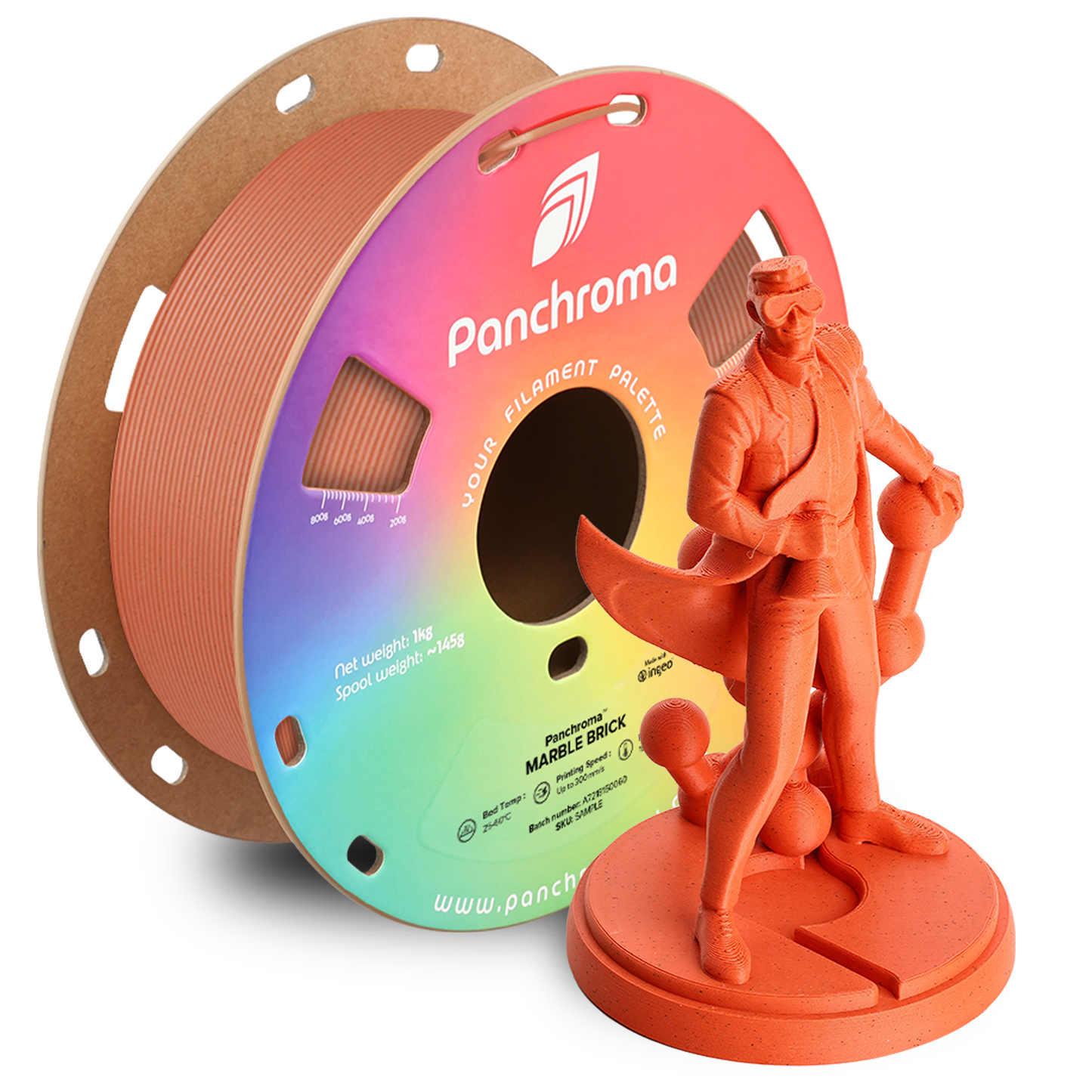Polymaker Panchroma Marble PLA Filament 1kg 1.75mm