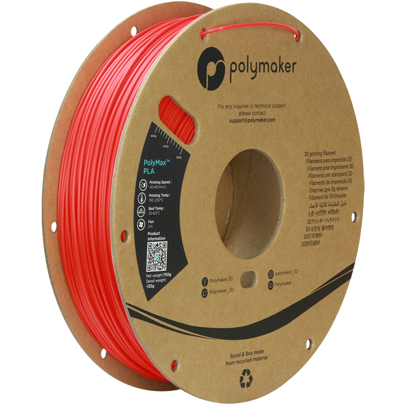 Polymaker PolyMax PLA 0.75kg 1.75mm