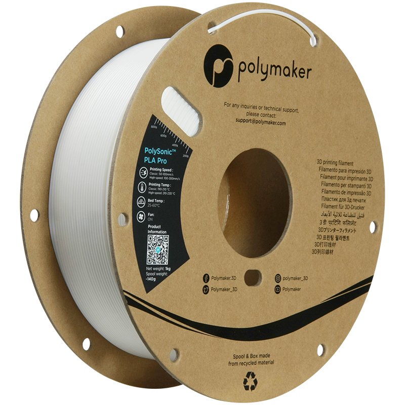 Polymaker PLA Pro Filament 1kg 1.75 mm