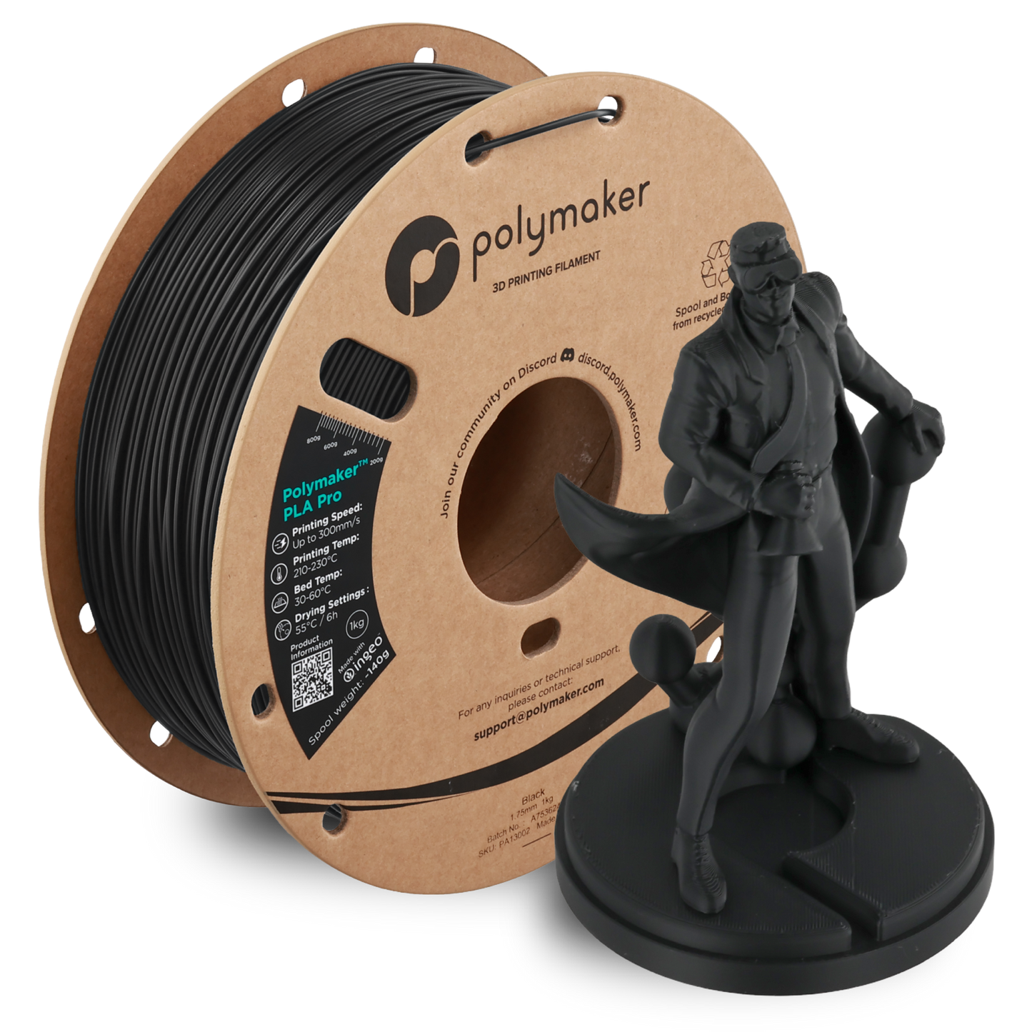 Polymaker PLA Pro Filament 1kg 1.75 mm