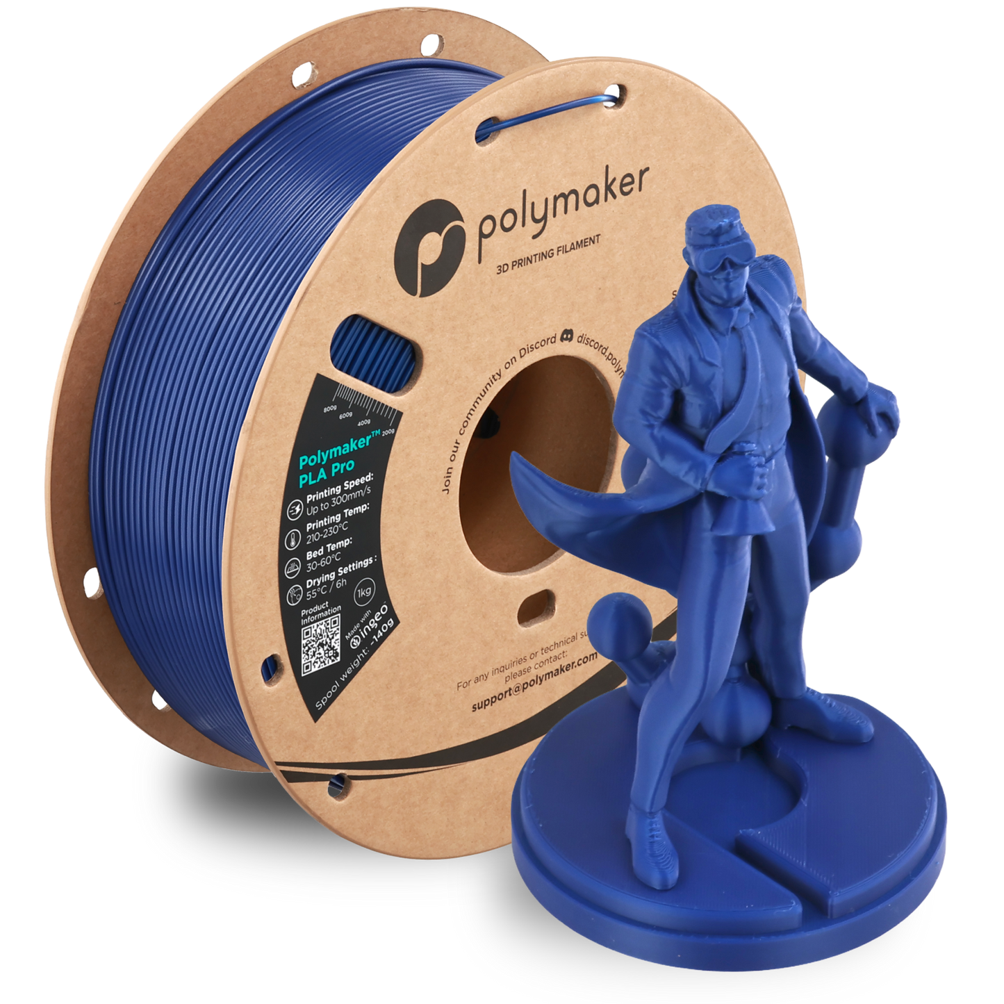 Polymaker PLA Pro Filament 1kg 1.75 mm