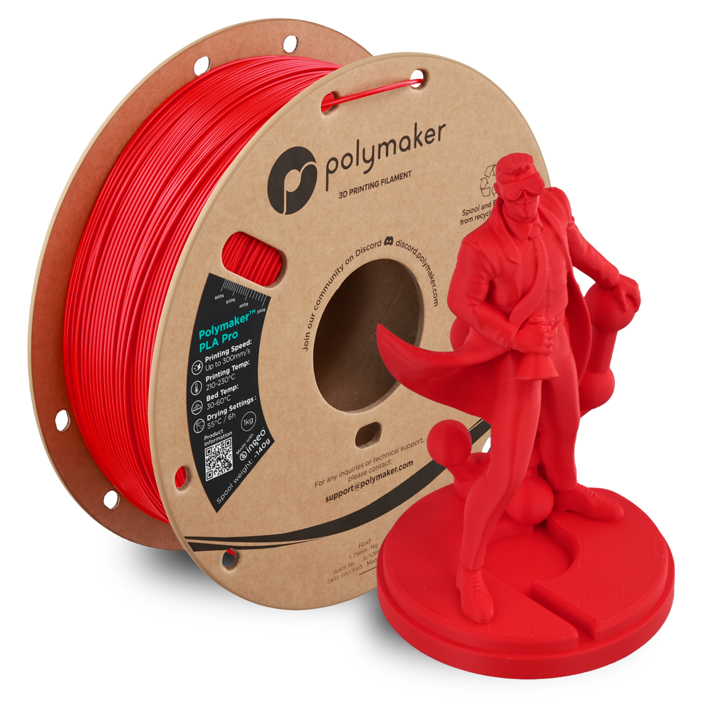 Polymaker PLA Pro Filament 1kg 1.75 mm