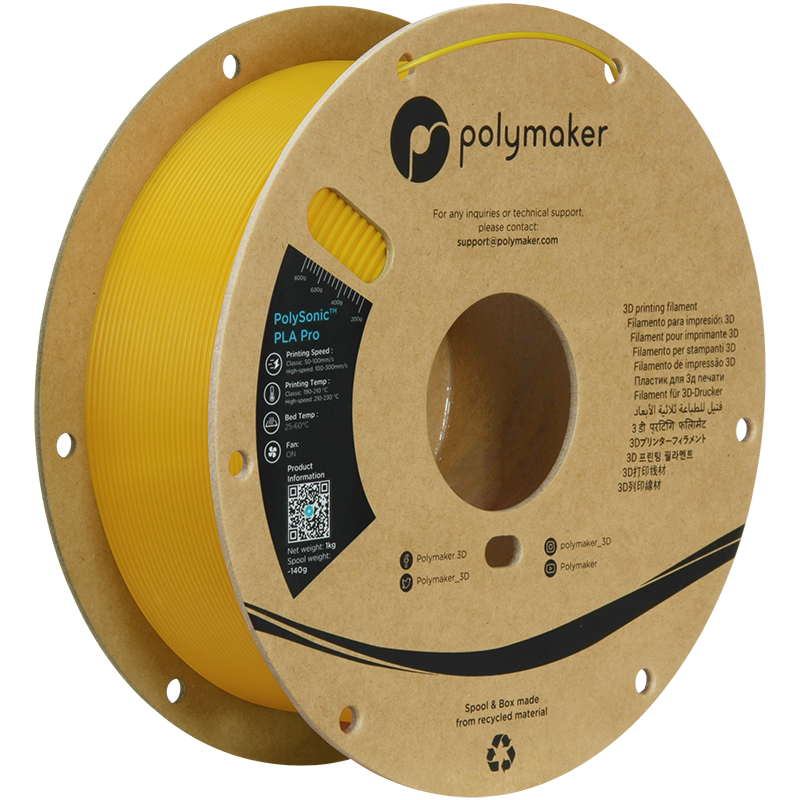 Polymaker PLA Pro Filament 1kg 1.75 mm