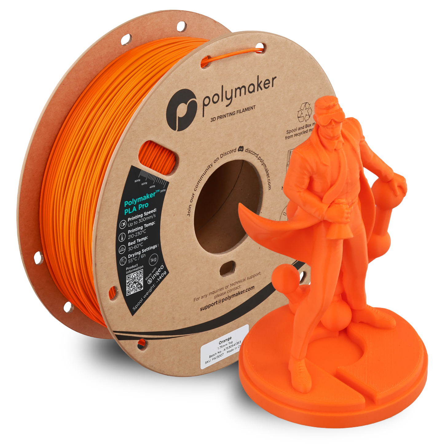 Polymaker PLA Pro Filament 1kg 1.75 mm
