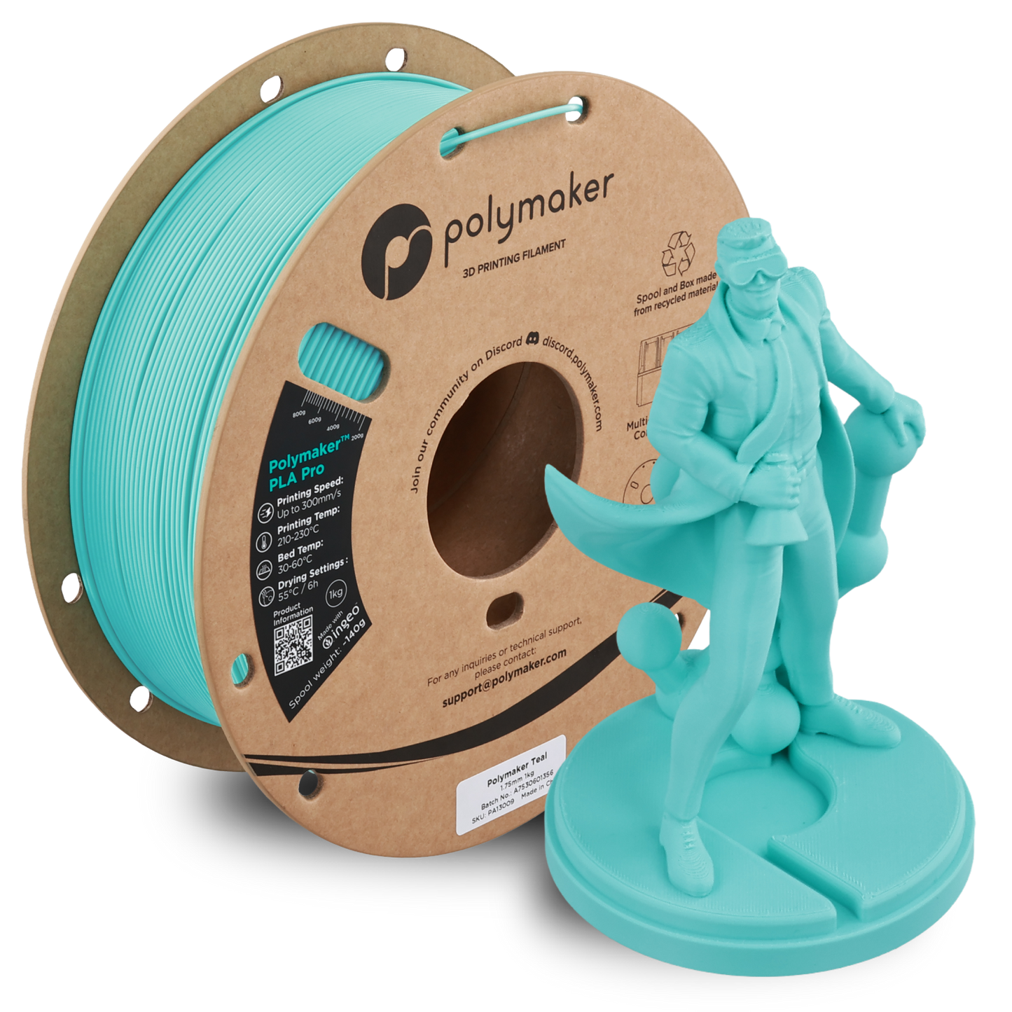 Polymaker PLA Pro Filament 1kg 1.75 mm