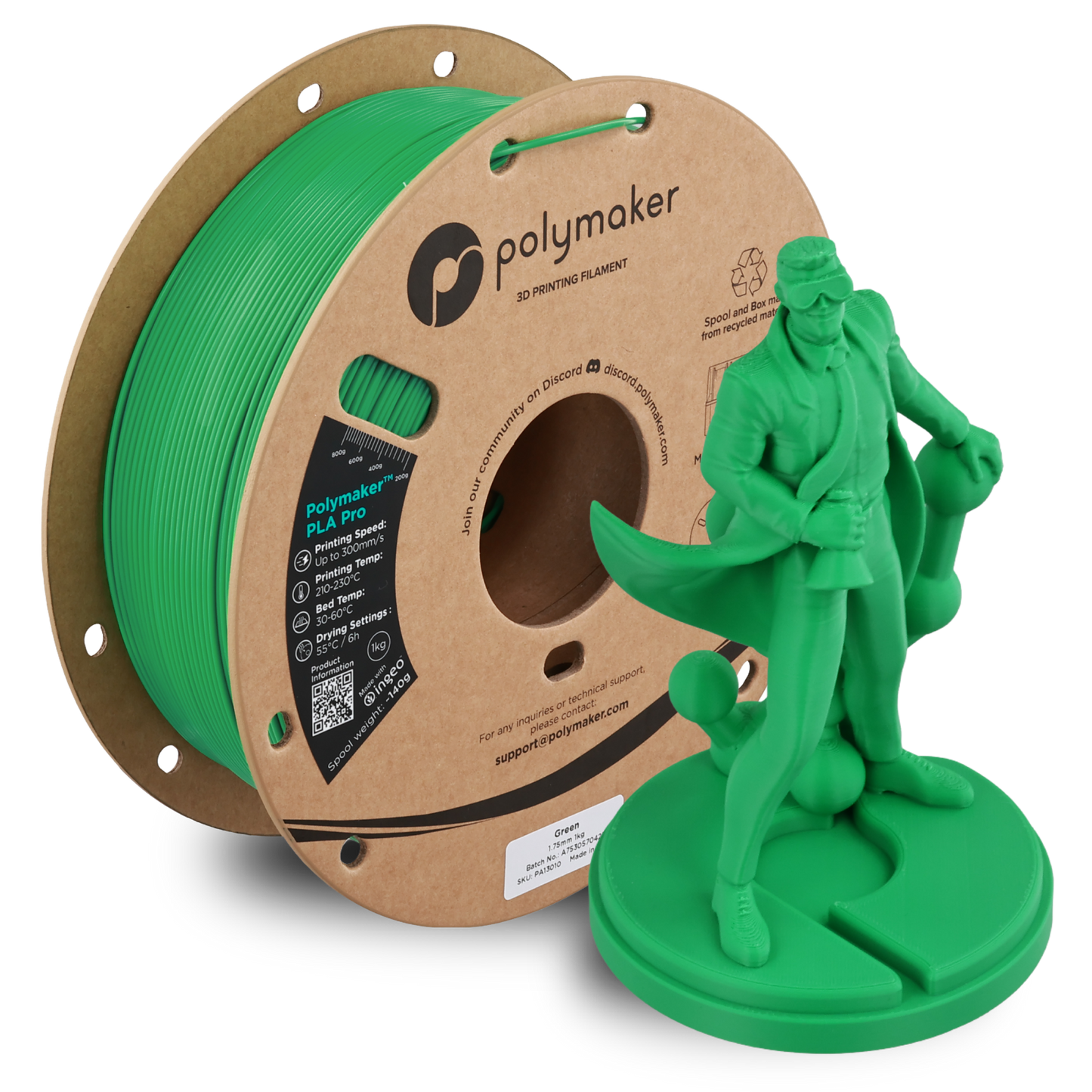 Polymaker PLA Pro Filament 1kg 1.75 mm