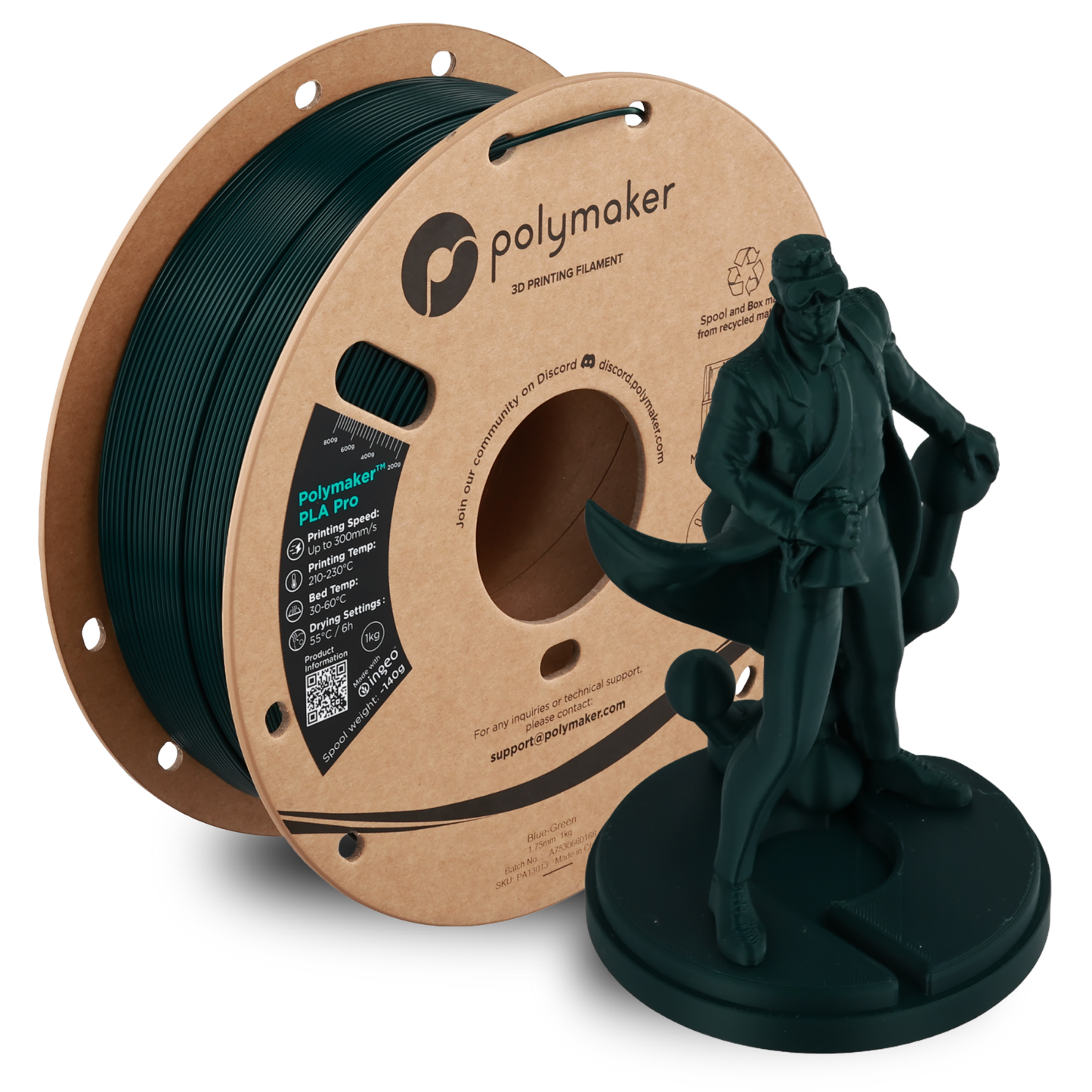 Polymaker PLA Pro Filament 1kg 1.75 mm
