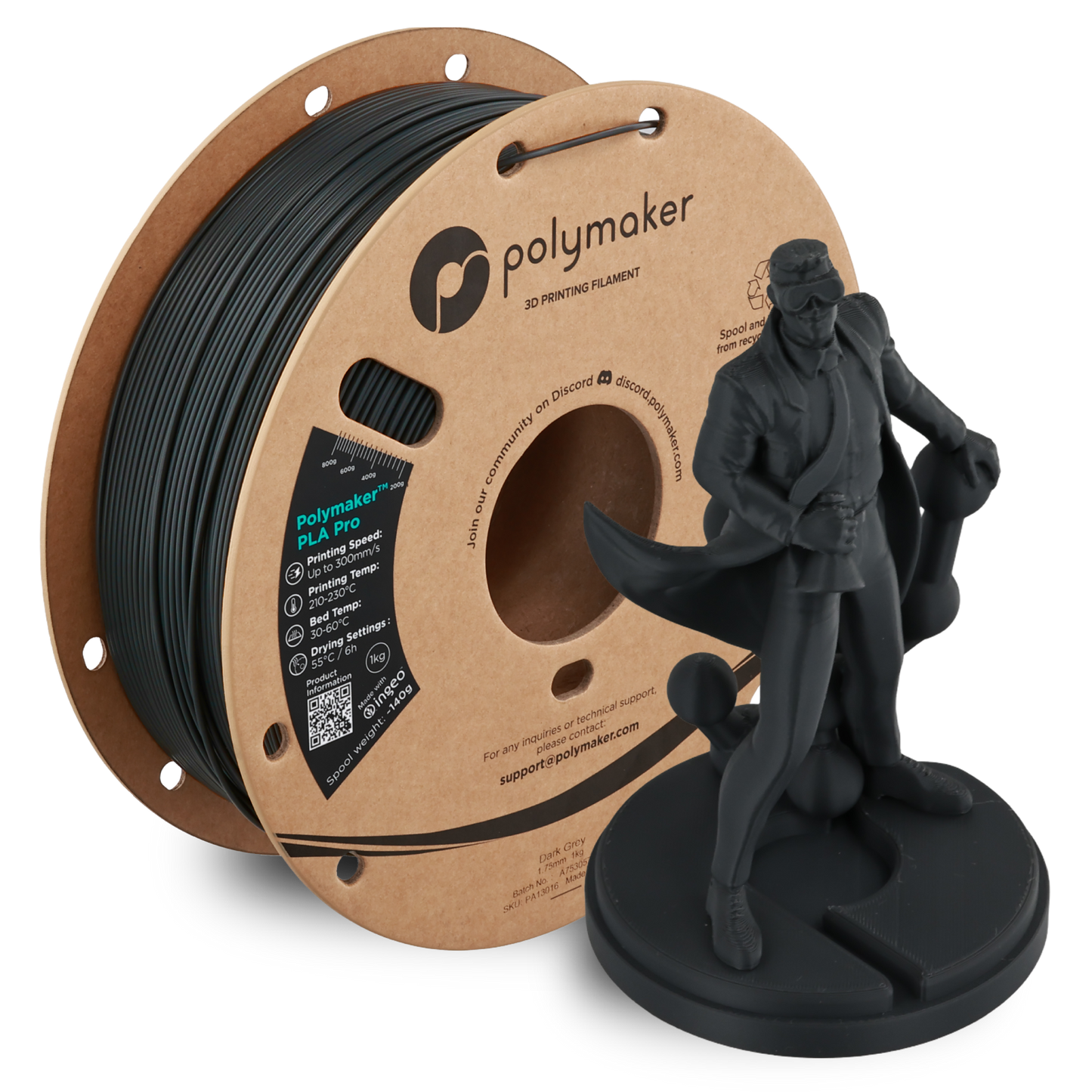 Polymaker PLA Pro Filament 1kg 1.75 mm