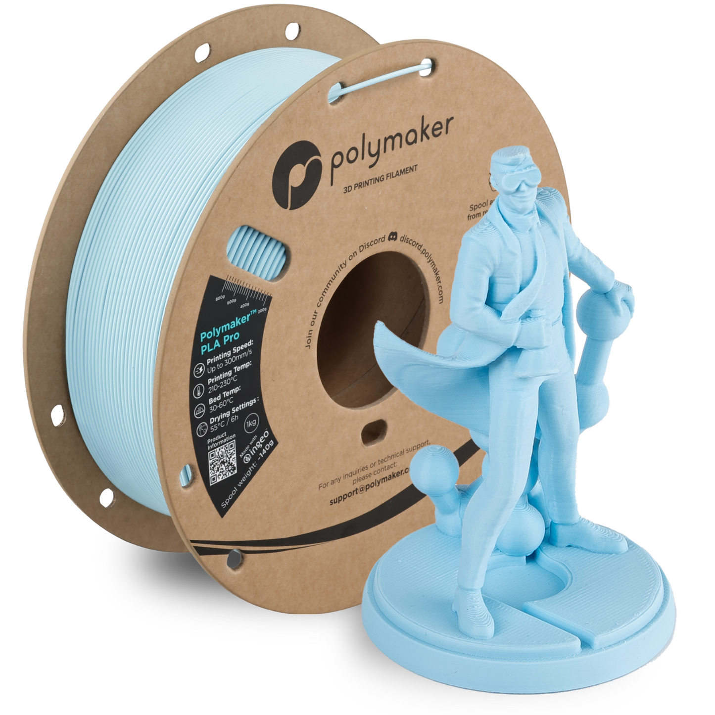 Polymaker PLA Pro Filament 1kg 1.75 mm