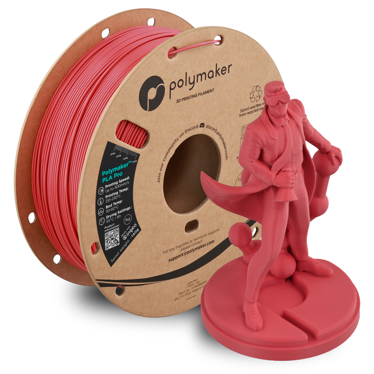 Polymaker PLA Pro Filament 1kg 1.75 mm