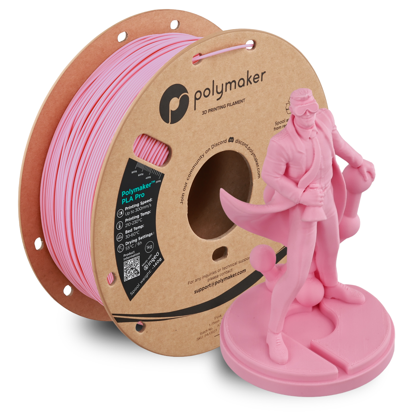 Polymaker PLA Pro Filament 1kg 1.75 mm