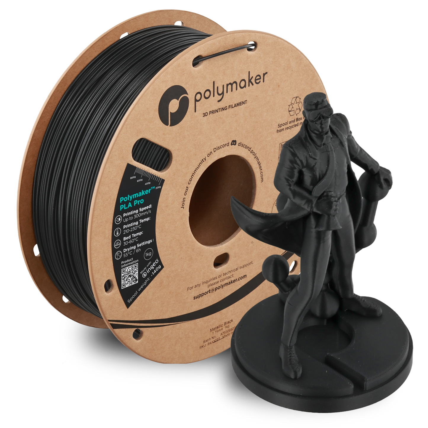 Polymaker PLA Pro Filament 1kg 1.75 mm