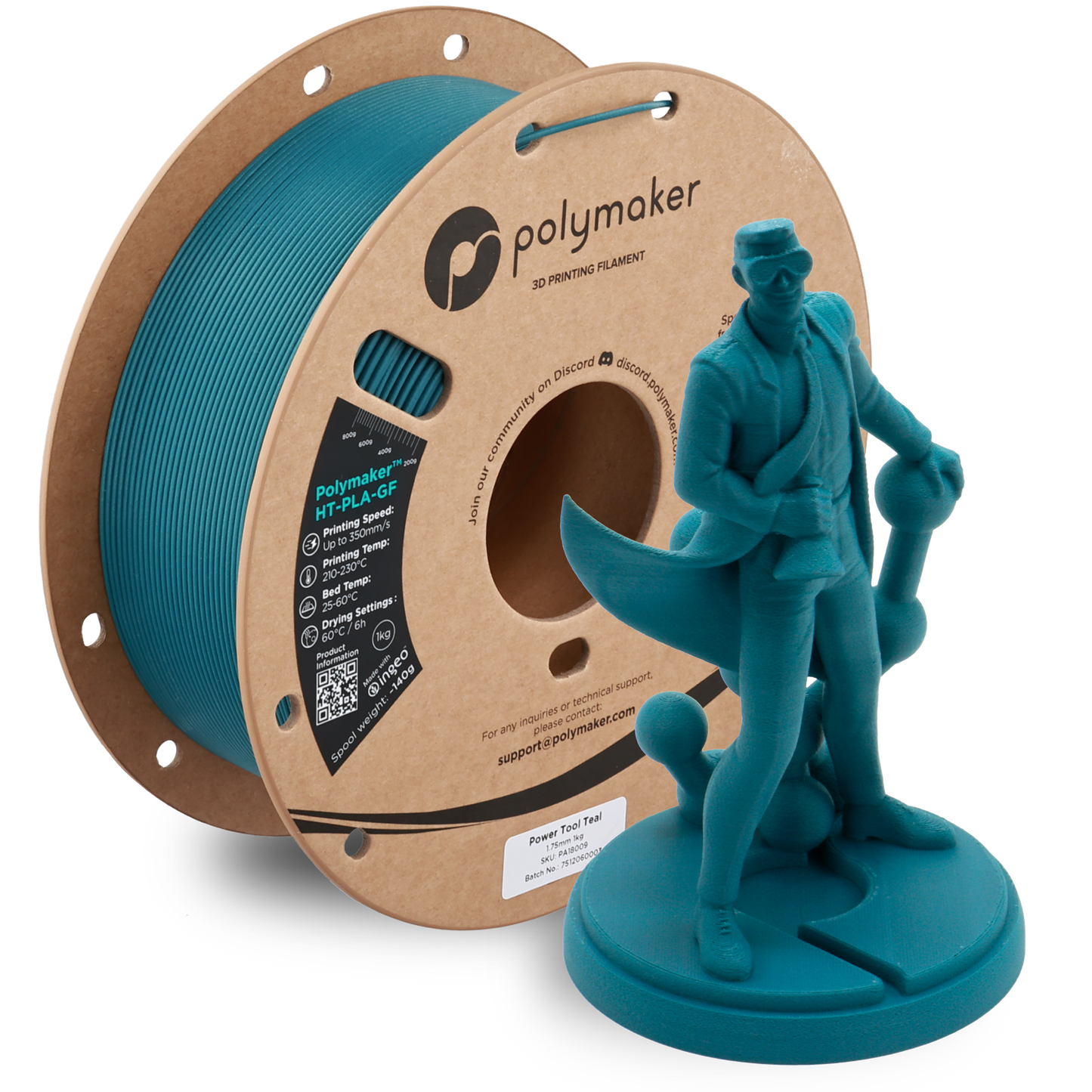 Polymaker HT-PLA-GF Filament 1kg 1.75 mm
