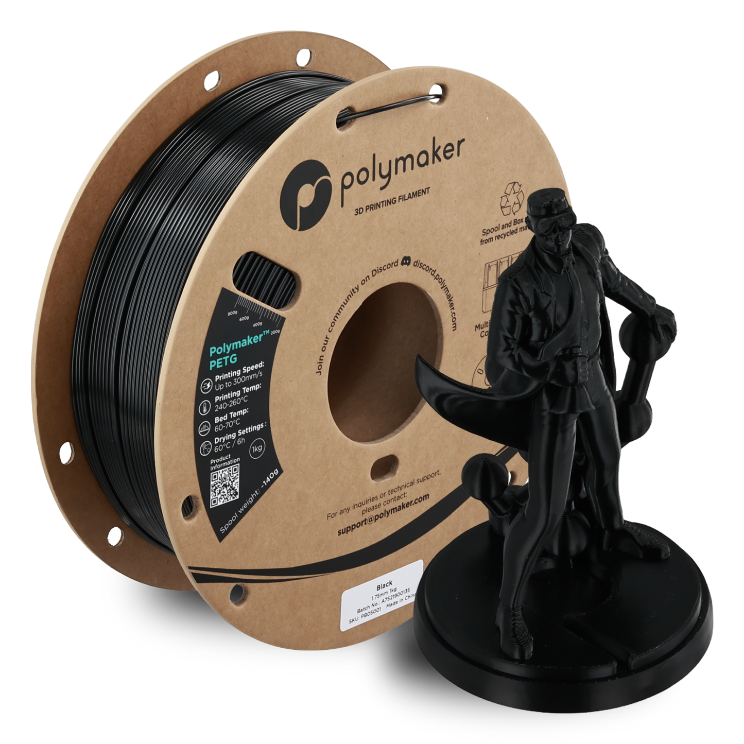 Polymaker PETG Filament in 1kg und 1,75 mm Durchmesser