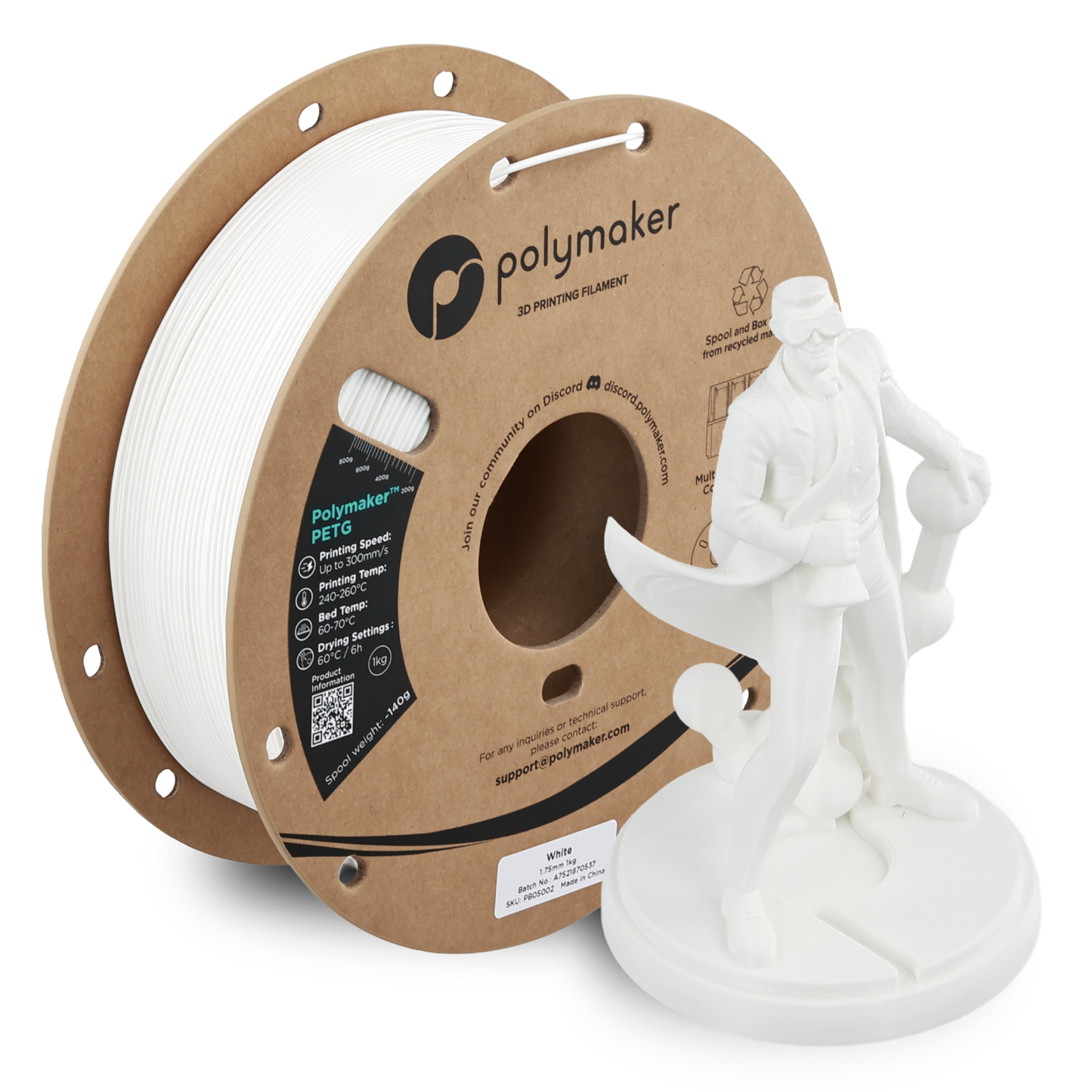 Polymaker PETG Filament 1kg 1.75 mm
