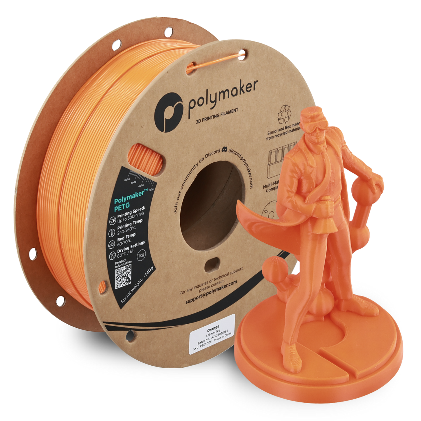 Polymaker PETG Filament 1kg 1.75 mm