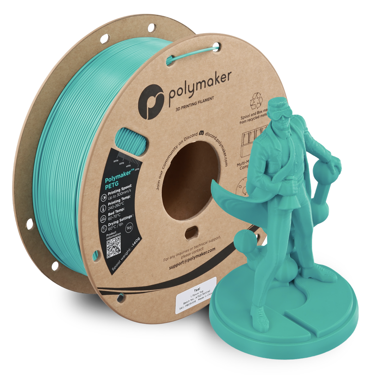Polymaker PETG Filament 1kg 1.75 mm