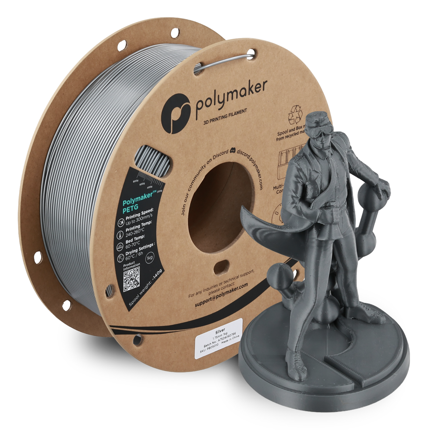 Polymaker PETG Filament 1kg 1.75 mm