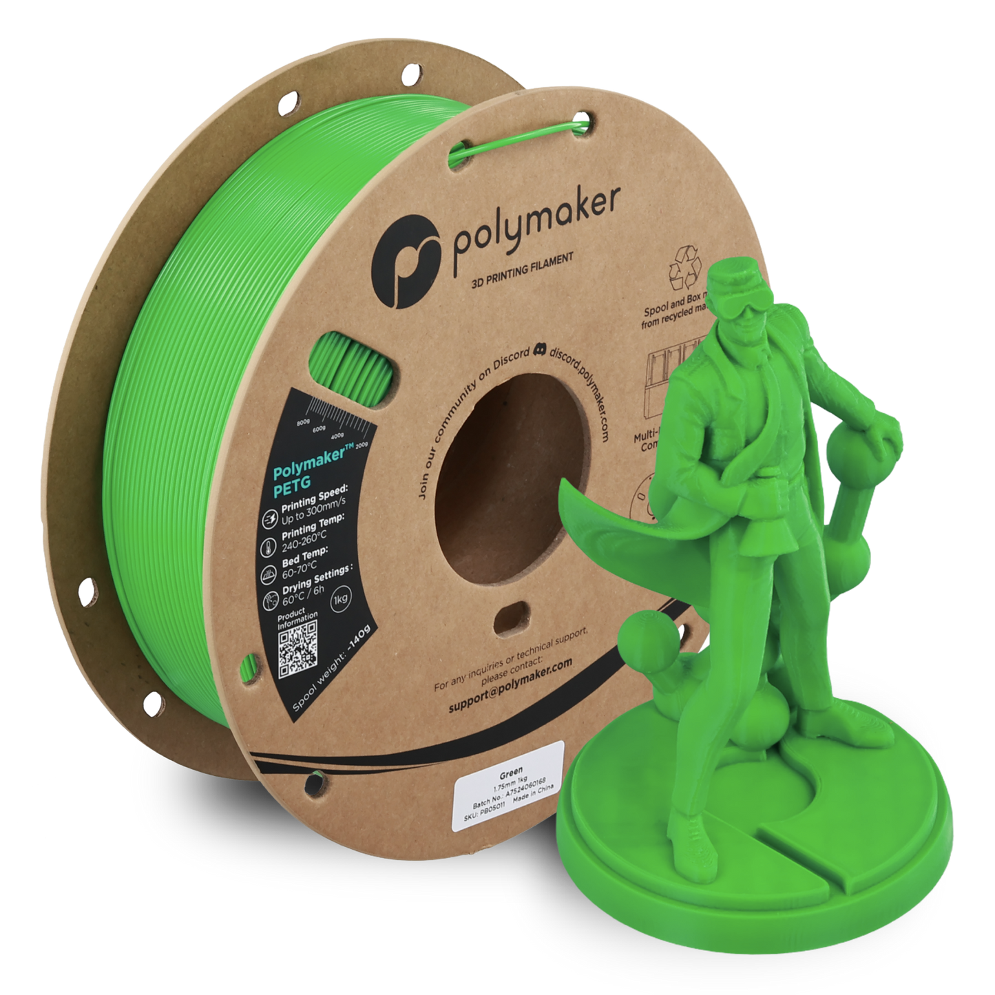 Polymaker PETG Filament 1kg 1.75 mm