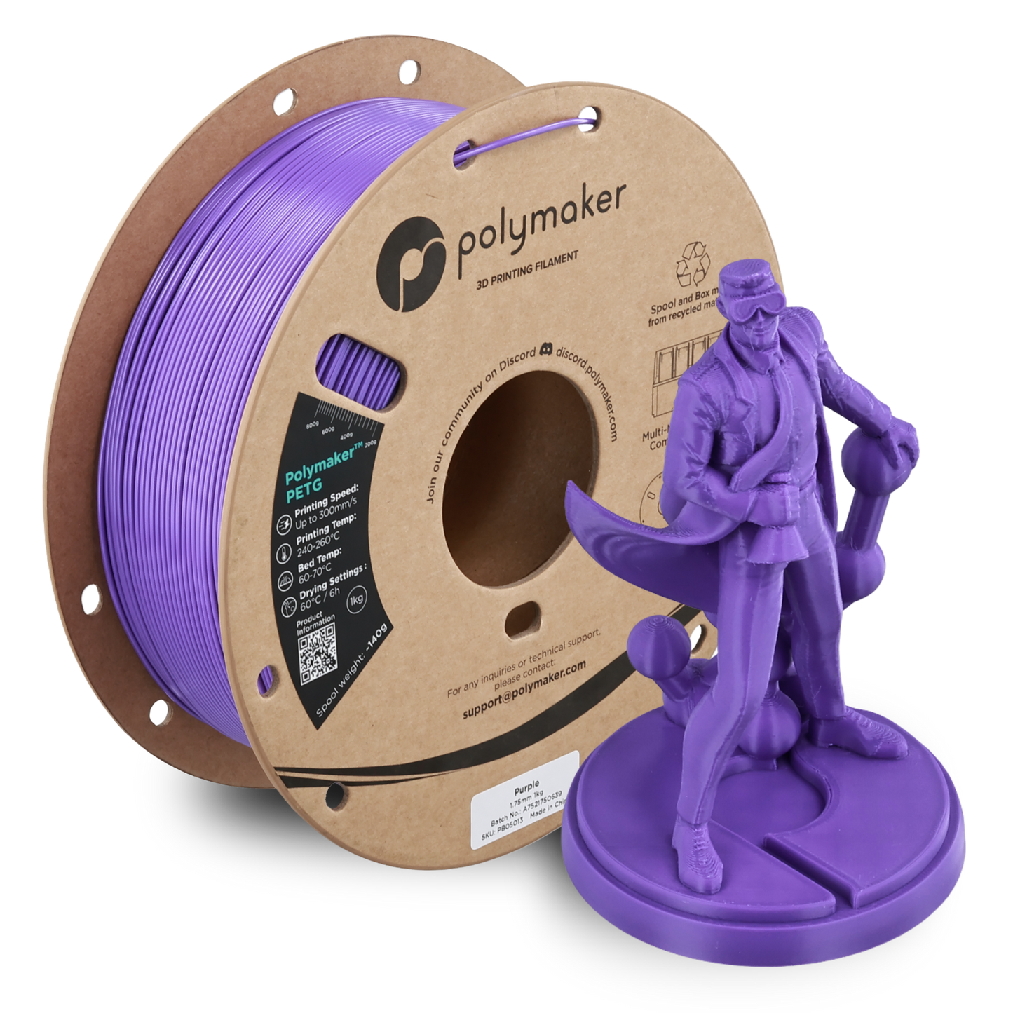 Polymaker PETG Filament 1kg 1.75 mm
