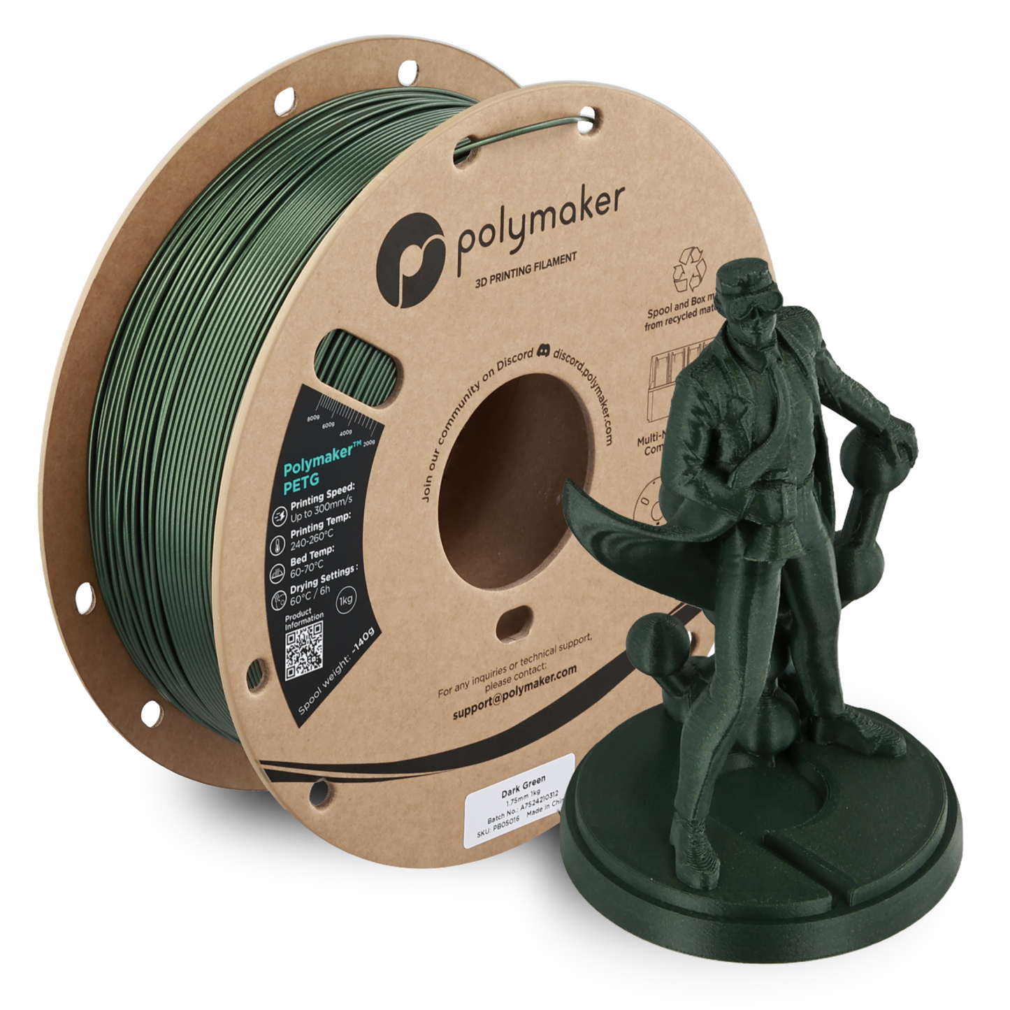 Polymaker PETG Filament 1kg 1.75 mm