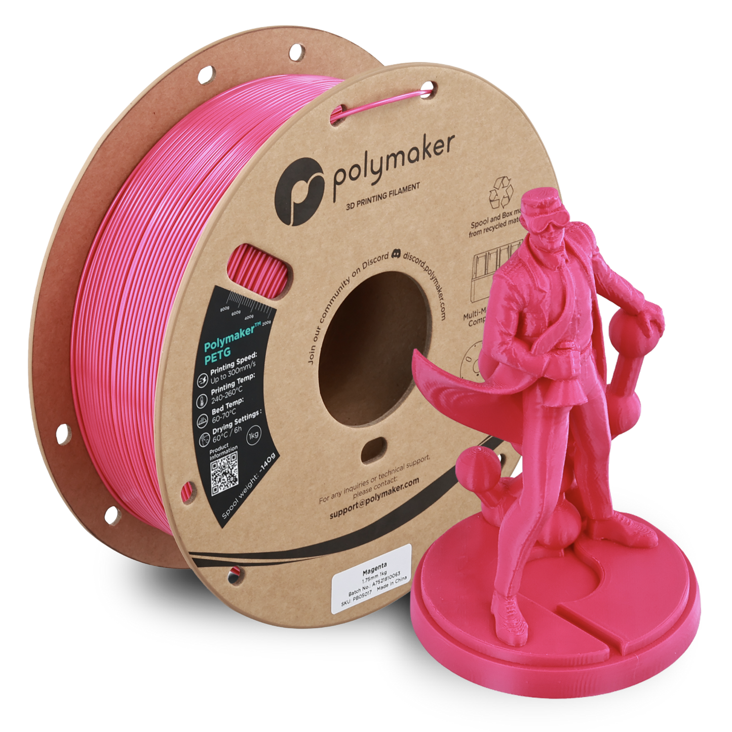 Polymaker PETG Filament 1kg 1.75 mm