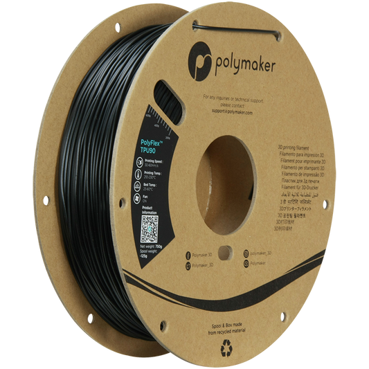 Polymaker PolyFlex TPU90 Filament 0.75kg 1.75 mm