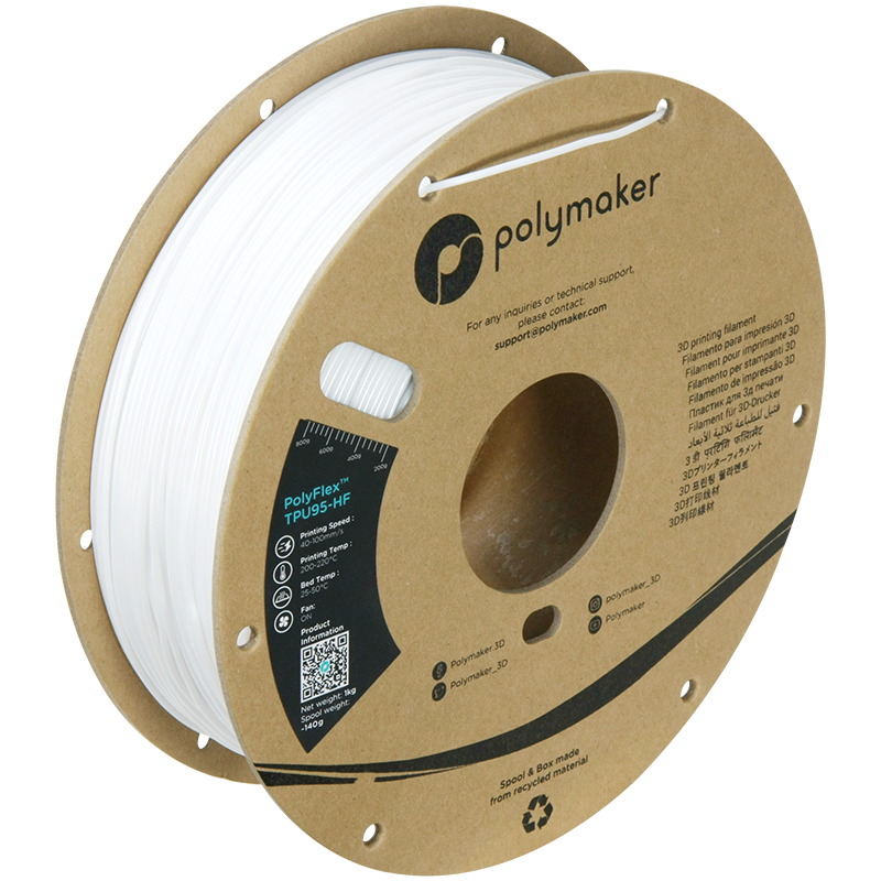 Polymaker PolyFlex TPU95-HF Filament 0.75kg 1.75mm