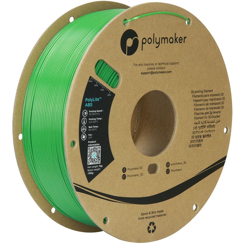 Polymaker PolyLite ABS Filament 1kg 1.75mm