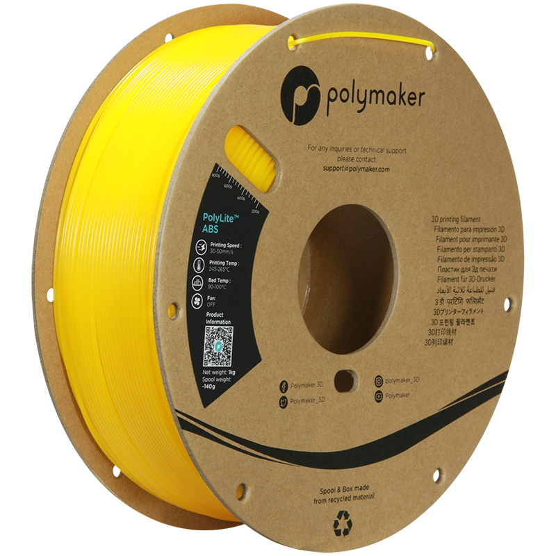 Polymaker PolyLite ABS Filament 1kg 1.75mm