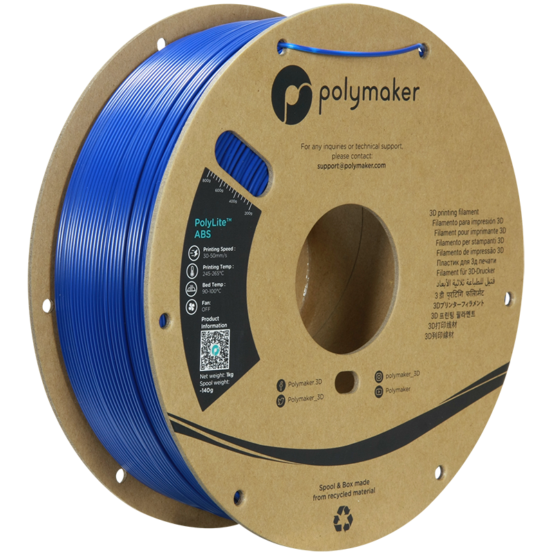 Polymaker PolyLite ABS Filament 1kg 1.75mm