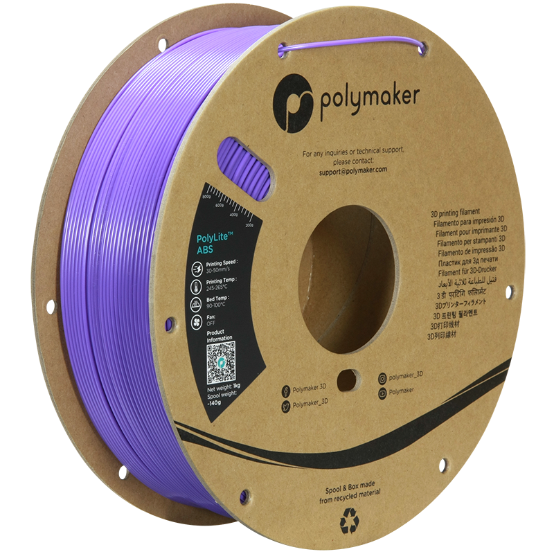 Polymaker PolyLite ABS Filament 1kg 1.75mm