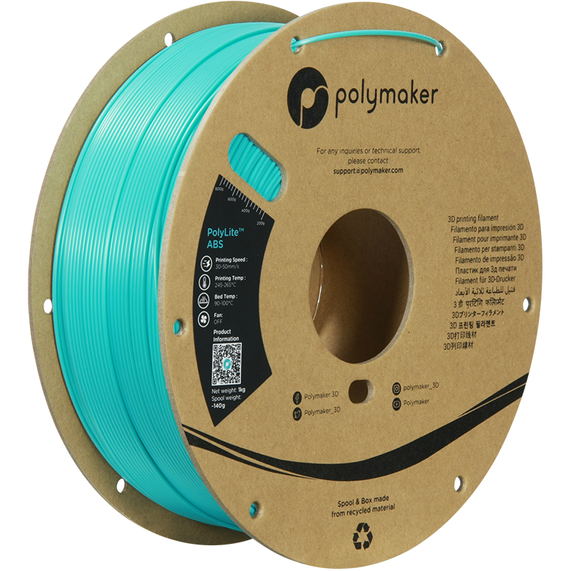 Polymaker PolyLite ABS Filament 1kg 1.75mm