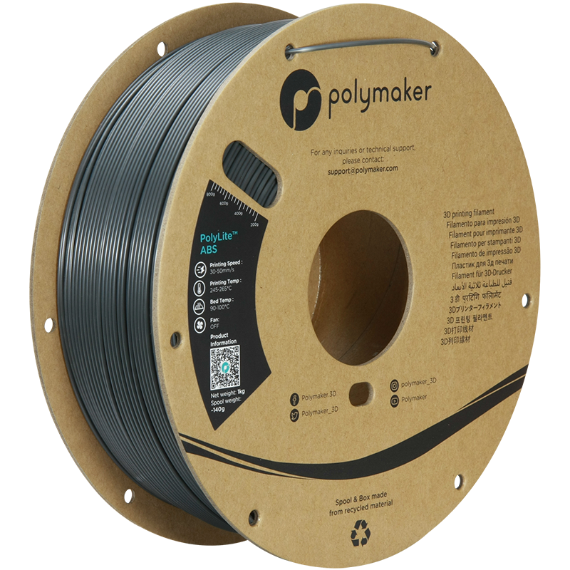 Polymaker PolyLite ABS Filament 1kg 1.75mm