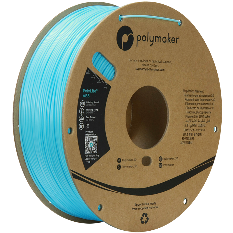 Polymaker PolyLite ABS Filament 1kg 1.75mm