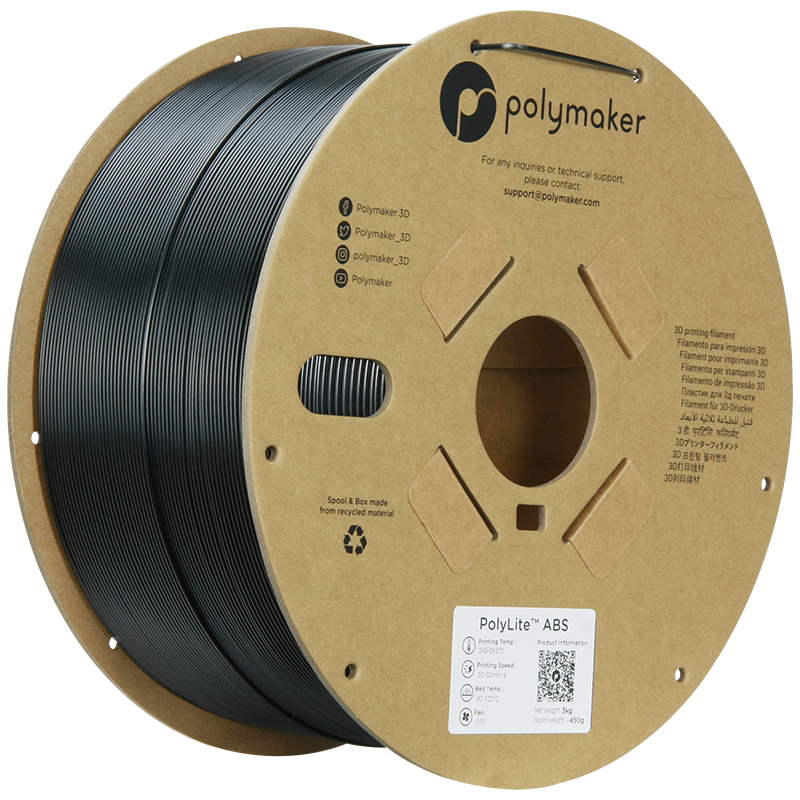 Polymaker PolyLite ABS Filament 1kg 1.75mm