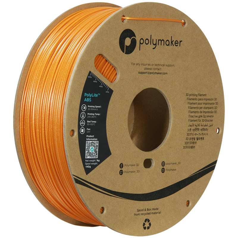 Polymaker PolyLite ABS Filament 1kg 1.75mm